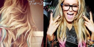 Le tie & dye : le cadeau tendance pour les cheveux